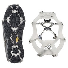 LEKI 冰爪2 20爪 + 硬殼收納盒套組, 白色