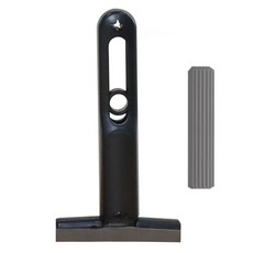 M.v.Eisenberg PULLING SQUEEGEE 多用途除水玻璃刮刀 + 補充墊片組, 1套, 黑色(玻璃刮刀)