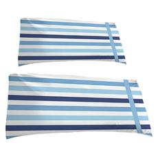 대형 수영 바스 타올 비치 타월 70 x 150 cm + 90 x 180 cm 세트, 블루, 1세트