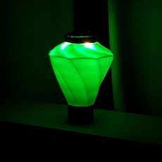 마스터베이스 골제로 랜턴 전용 글리스터 쉐이더 + 파우치 세트, 그린, 1개