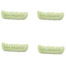 Rinablue 粉彩豌豆造型筷架, 款式2, 4個