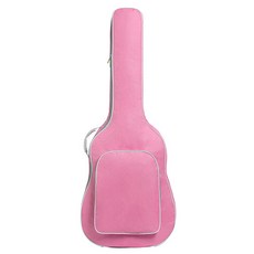 Topia 簡約吉他袋 粉紅色, 1個