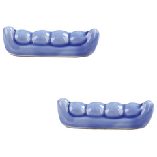 Rinablue 粉彩豌豆造型筷架, 款式7, 2個