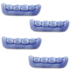 Rinablue 粉彩豌豆造型筷架, 款式7, 4個