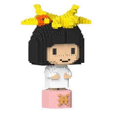 雙魚座星座角色積木 大型 M, 1個, 混合顏色