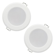 DAYSTAR HOUSE 防潮無頻閃LED筒燈 3吋 5W 2入, 晝光色