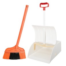 Clean Mate 學生掃帚 + 自動畚箕組, 1套, 混合顏色