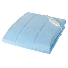 이한일 휴로스틱 양모 침대용 AI 탄소 카본 전기매트 CHI-22-LS, 파스텔블루, 슈퍼싱글(110 x 200 cm)
