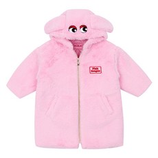 Pink Dragon 女童龍長版大衣