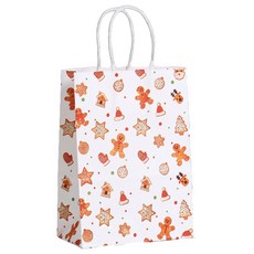 블랙트리 크리스마스 쿠키 선물 포장 쇼핑백, 쿠키A, 10개