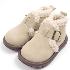 BEBEMARU 兒童冬季羊羔毛靴 9503