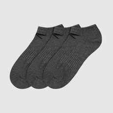 Reebok 銳步 運動休閒運動鞋襪 3雙組 RBDATSN, 灰色