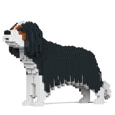 查理斯王騎士犬狗狗積木 M 大型, 黑色, 1個