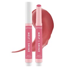 CaTRICe 卡翠絲 融我閃耀果汁潤唇膏, 020號 Beach Blossom 嬰兒粉, 1個, 1.3g