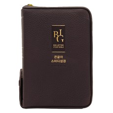 Lifebook 大字體研讀聖經 新讚美詩 (中型合訂本 / 索引 / 拉鍊 / 牛皮 / 深棕色), 大韓聖書公會, 韓國讚美詩公會