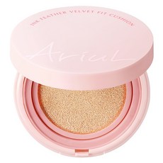 아리얼 잉크 피더 벨벳 핏 쿠션 SPF 50+ PA++++ 12g, 4호라떼, 1개