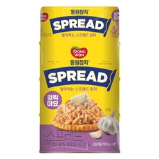 동원참치 스프레드 갈릭마요 통조림, 100g, 4개