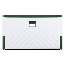 코닐리 국내 제조 슬라이딩 폴딩박스 포레스트, 화이트 + 그린, 1개