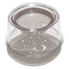 nyangssaem Fitpet 貓咪透明水碗, 1個, 銀河