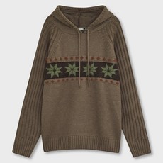 오아이오아이컬렉션 노르딕 니트 보온 후드