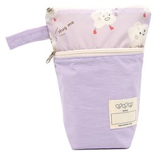 semoms 雙面防水 Pokey 漱口杯袋, 擁抱紫