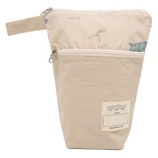 semoms 雙面防水 Pokey 漱口杯袋, 恐龍樂園