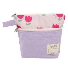 semoms 雙面防水Poki毛巾袋, Lulu紫色