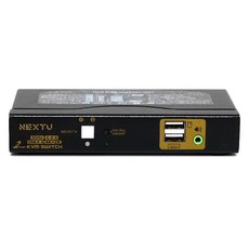 NEXTU 2：1 KVM USB HDMI v2.0 4K 60Hz 單一控制檯控制2臺電腦 切換器 集線器, NEXT-8202KVM-KP, 1個