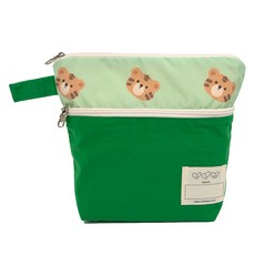 semoms 雙面防水Poki毛巾袋, 小老虎