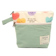 semoms 雙面防水Poki毛巾袋, 可愛