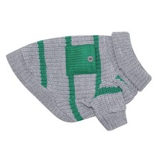 Montier 狗狗瑪莉針織衫, 灰色, 1個