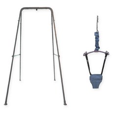 라라비 아기 운동 졸리 스탠드 + 점퍼루 스윙점퍼 세트, 클래식블루, 1개 완구_취미/신생아/영아완구 반품 최저가 80,660원