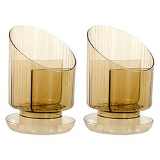 MMMII Slice 塑膠迷你餐具筒 FM172, 米色, 2個