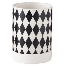 Motherbuti 圖案多用途陶瓷餐具筒 AE20569, 菱形, 1個