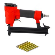 木工用氣動釘槍 JMLT 422 + U形釘槍針 隨機配送組合, 1套