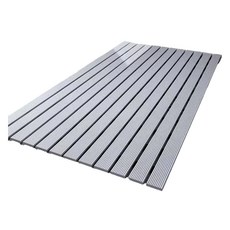 Market Plan 捲式防滑TPE浴室墊 61 x 43 cm, 1個, 藍灰色