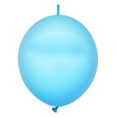 파티클럽 스탠다드 링커룬 풍선 15cm, 라이트블루, 100개