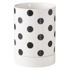 Motherbuti 圖案多用途陶瓷餐具筒 AE20569, 圓點, 1個