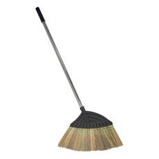 World Clean 好掃不鏽鋼蘆葦掃帚, 黑色, 1個