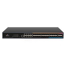 NEXTU 斯歐林 L3 光纖 SFP 24埠 8埠 TP組合 10G 4SFP+ 雙電源備援 交換式集線器, 3828GL3-10G, 1個