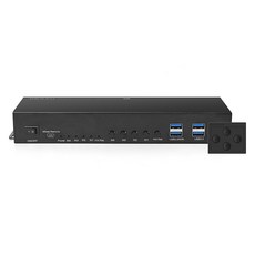 NEXTU Cmaro 4對1 雙顯示 KVM 切換集線器, 8933KVM-DUAL, 1個