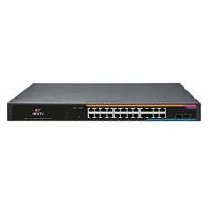NEXTU SWOONIC 24埠 Gigabit 網頁智慧型交換集線器, 3524GWS-SFP, 1個