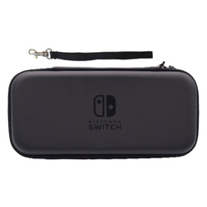 B2WIN 任天堂便攜收納包 Switch 黑色 黑色 LOGO, 單一商品, 1個, 混合色
