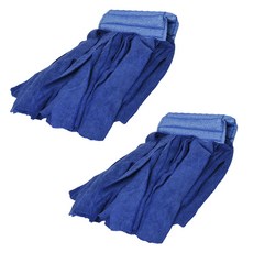 Clean Mate 複合式超細纖維拖把 布條型, 藍色, 2個