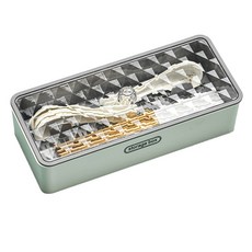 MMMII Storage 透明蓋分格餐具收納盒 FM157, 白色, 1個