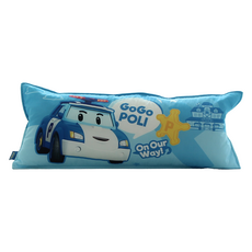 ROBOCAR POLI 兒童用純棉枕頭 含枕芯, 藍色