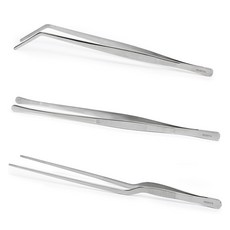 MUDITA Ribon J 304全不鏽鋼料理用鑷子夾子3件組, 1個