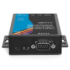 넥스트유 얼리드 산업용 RS232 422 485 to LAN 이더넷 시리얼 컨버터, 1개, ZMEC232485