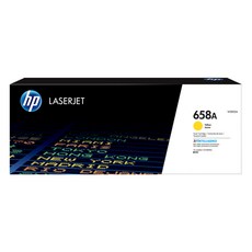 HP 정품 토너 W2002A No.658a, 노랑, 1개