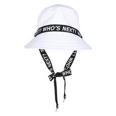 luxgolf 女性字母綁帶漁夫帽 SMACC012, 白色, 1個